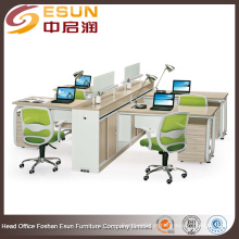 2015 Foshan Furniture Office Partition Table Workstation 4 Person Desk